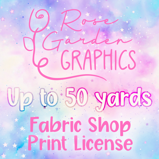 Fabric Shop License (UP to 50 Yards)