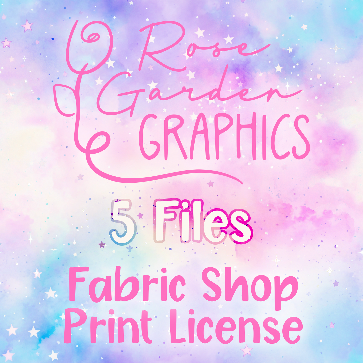 Fabric and/or Transfer Shop License (5 Files)