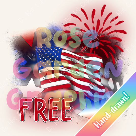 4th of July Glow "FREE" PNG