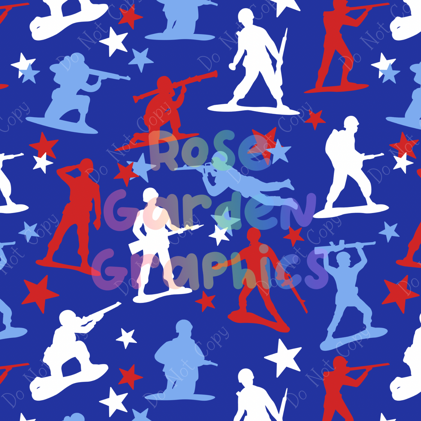 Juguetes del ejército 4 de julio Imagen perfecta