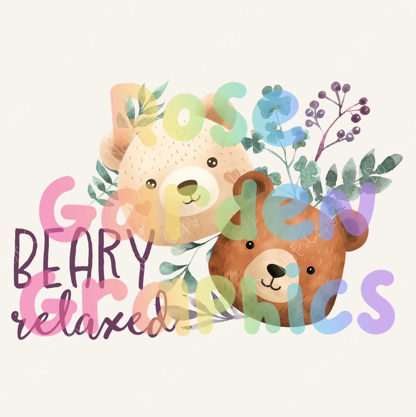 Imagen perfecta del oso boho