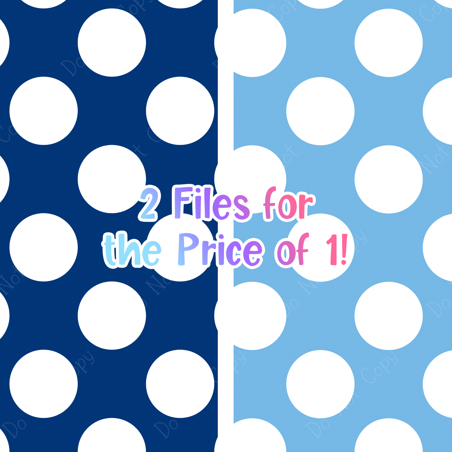 Mouse Dress (Blues) 2 Seamless Images – Rose Garden Graphics