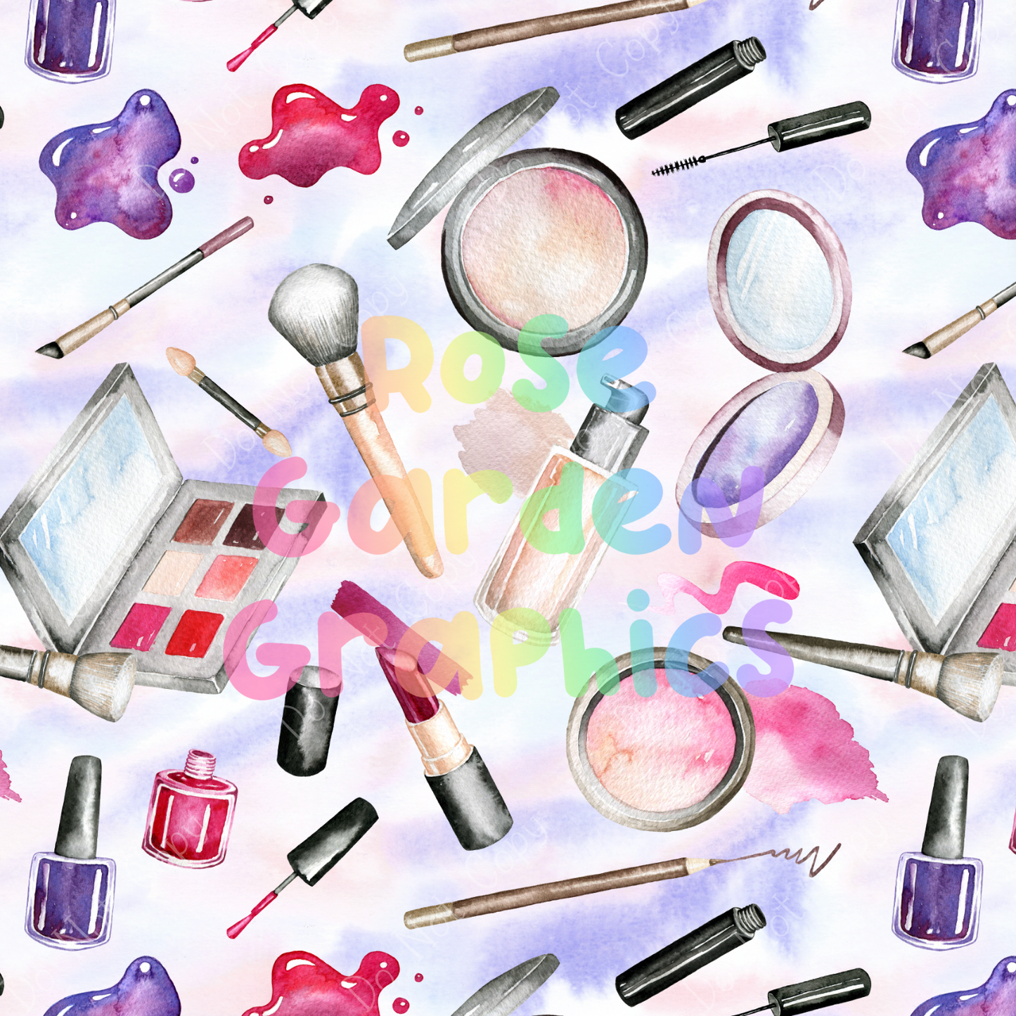 Makeup Stash Seamless Image