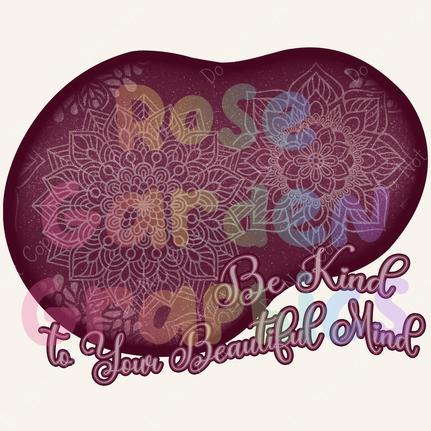 Imagen perfecta de mandalas con purpurina dorada