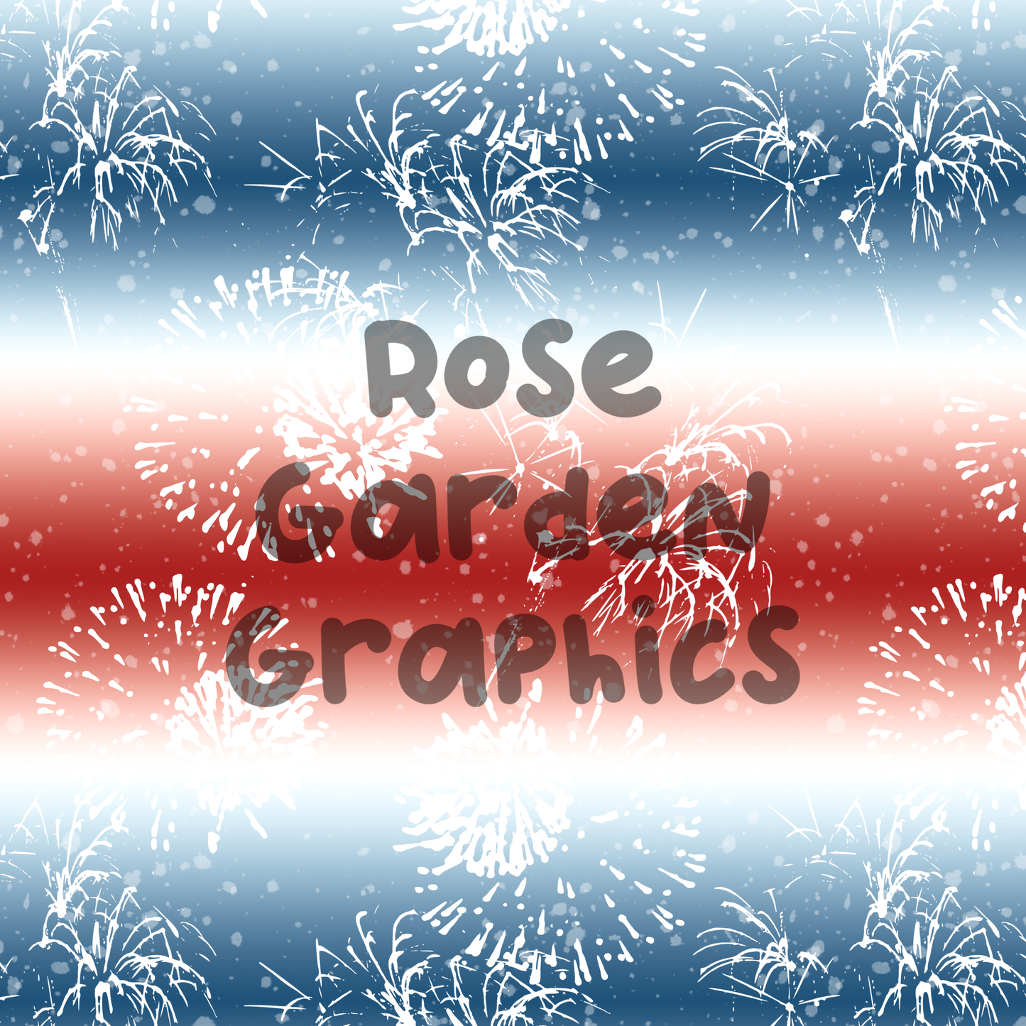 4th of July Gnomes Coordinating Seamless Image