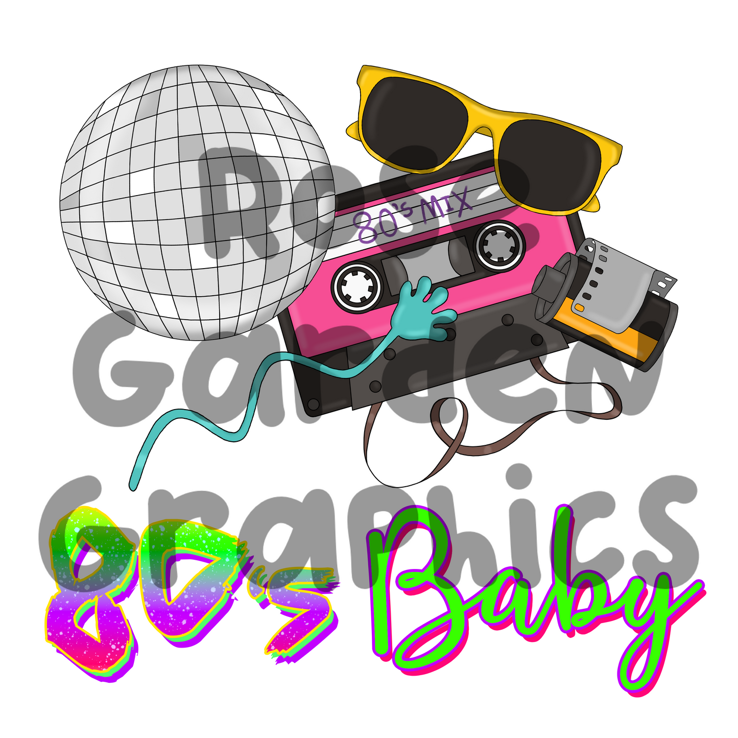 80's Baby 2 PNGs