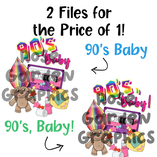 90's Baby 2 PNGs