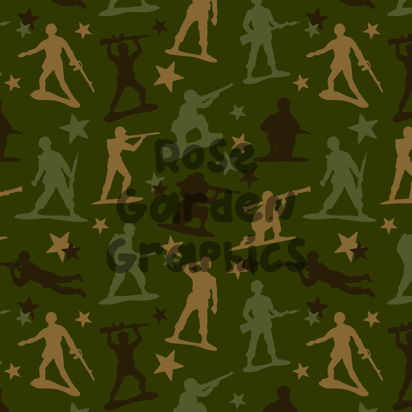 Army Toys Seamless Image
