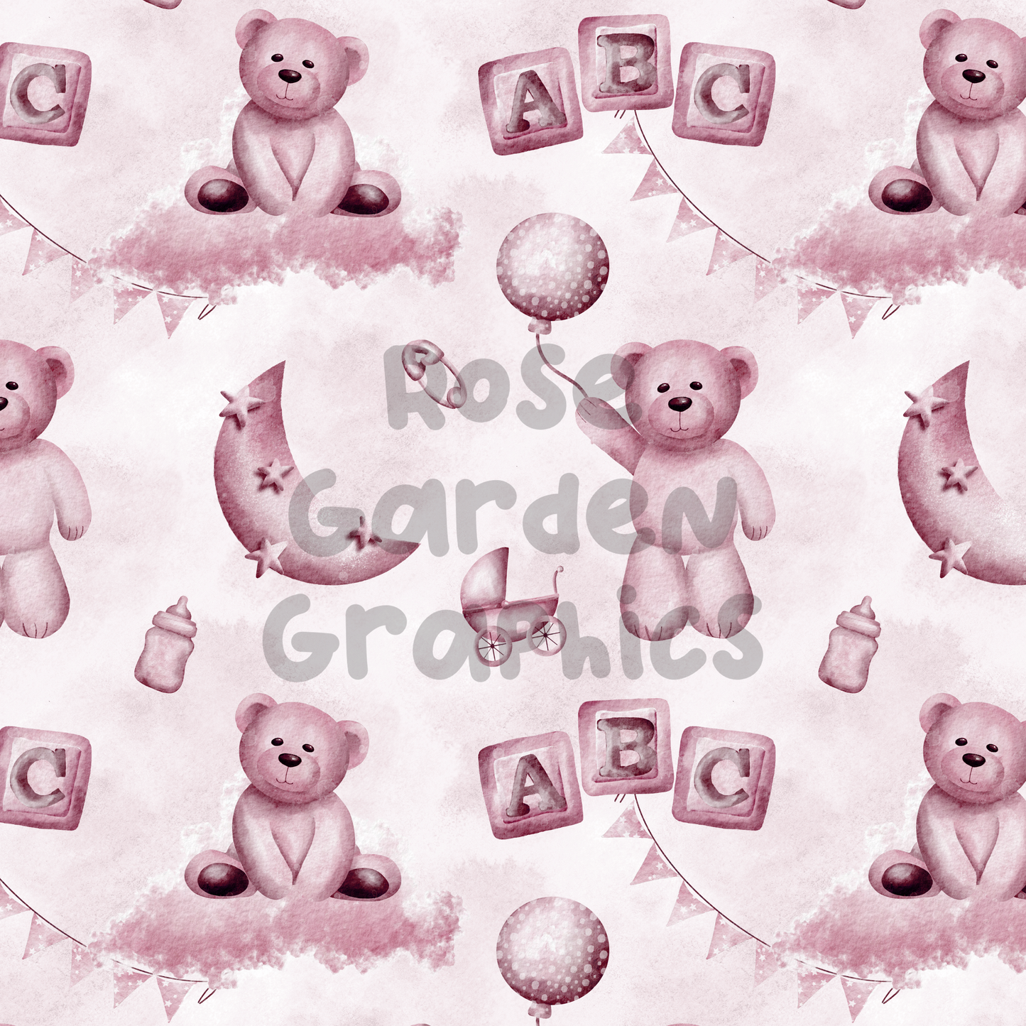 Baby Bear 3 Seamless Images