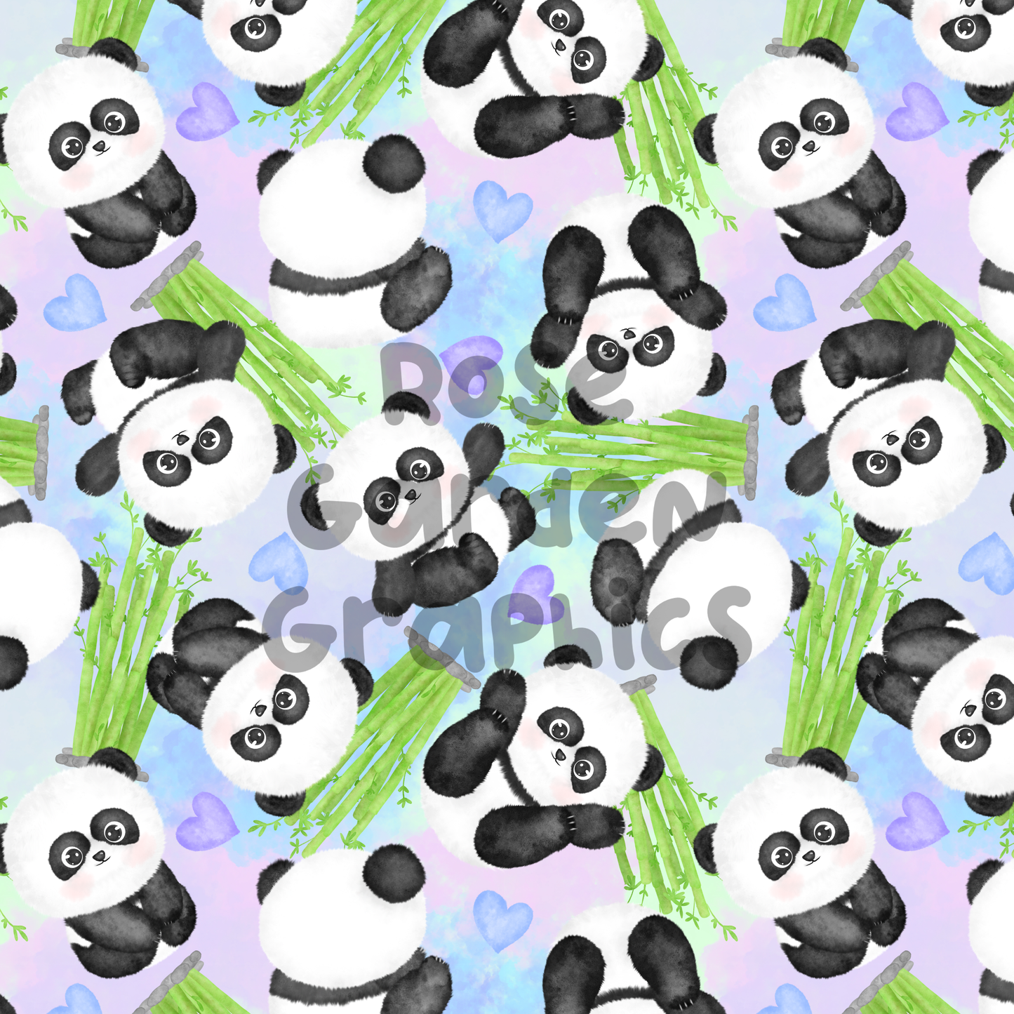 Imagen perfecta de pandas bebé