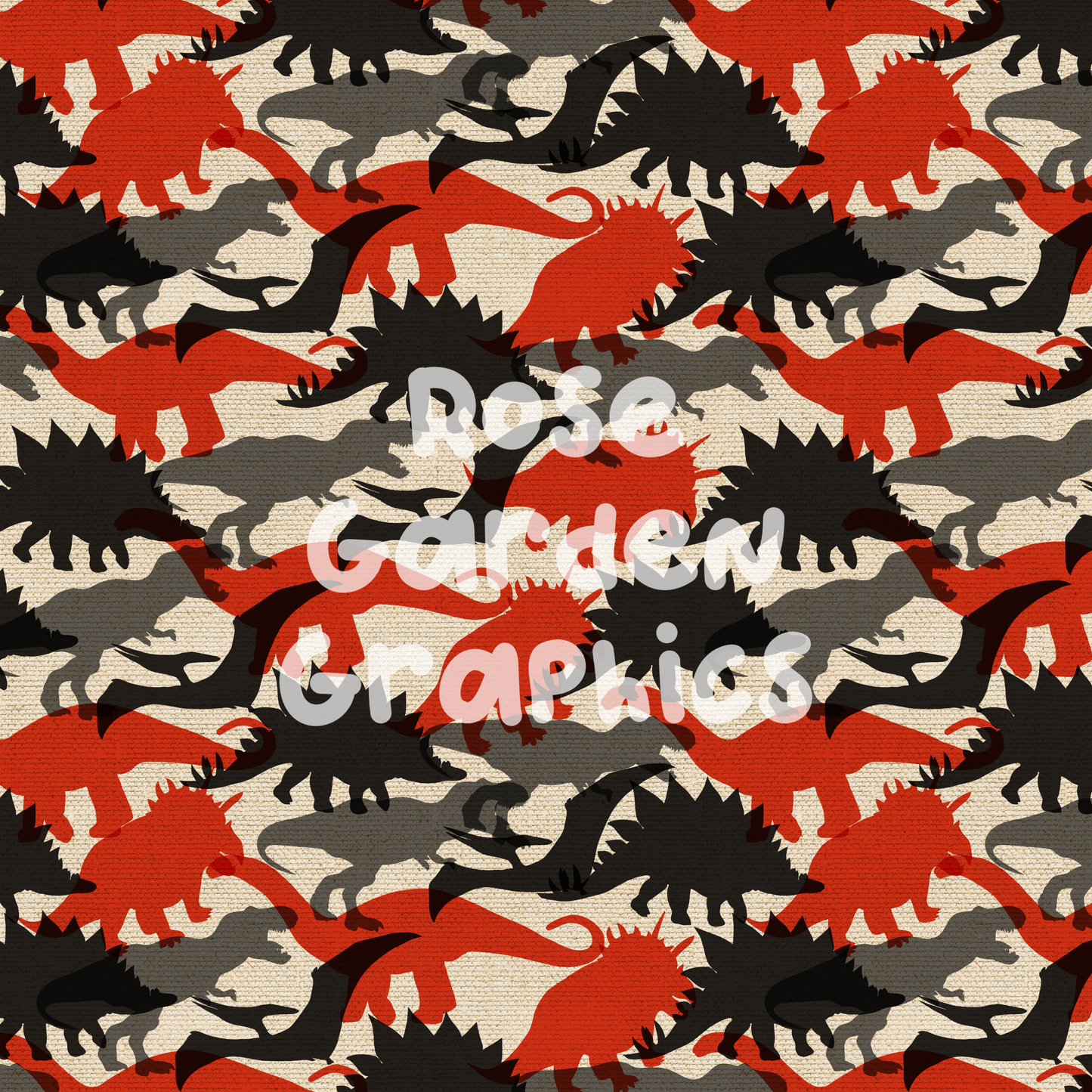 Cuadro Dinos sin costuras