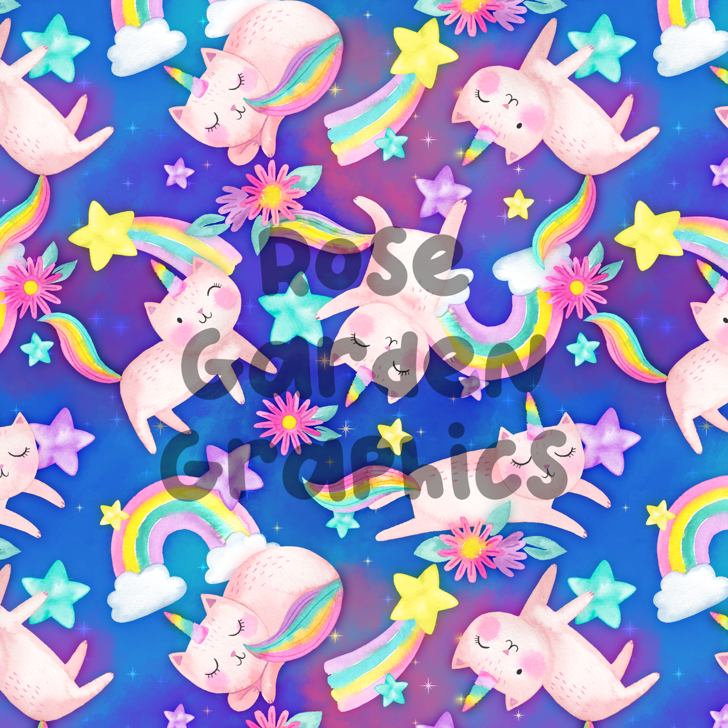 Caticorns 2 Seamless Images