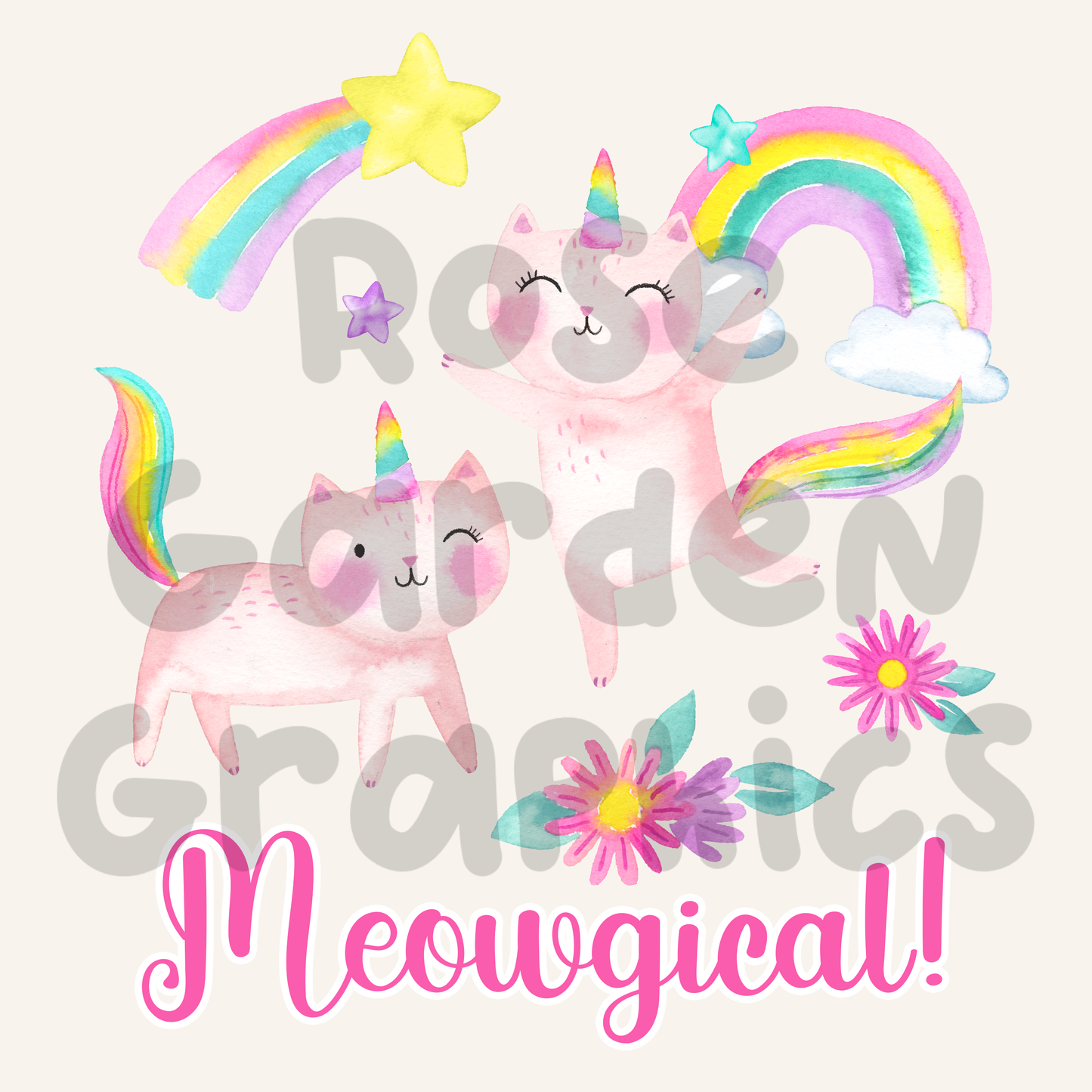 Caticornios "Meowgical" PNG