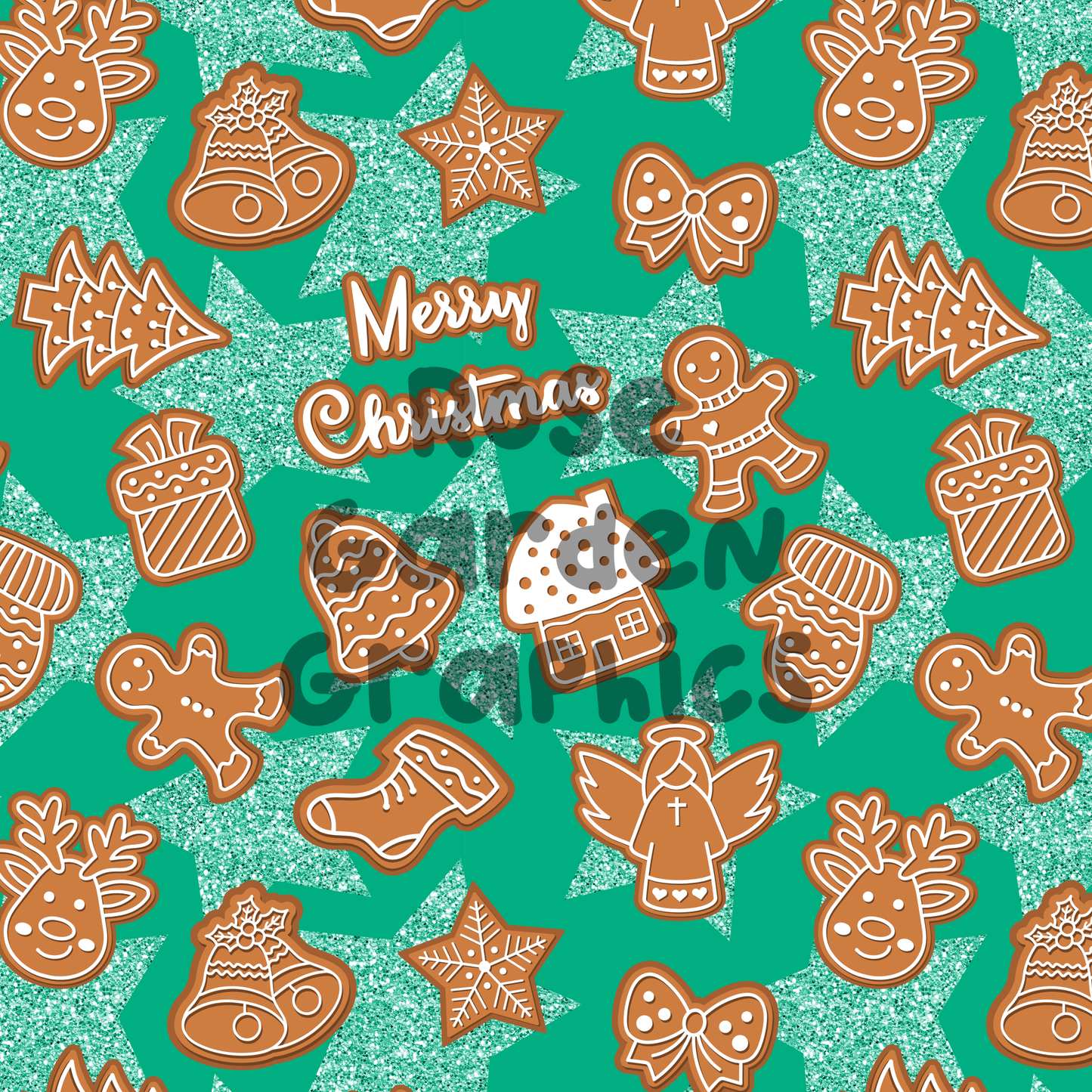 Imagen perfecta de galletas de Navidad