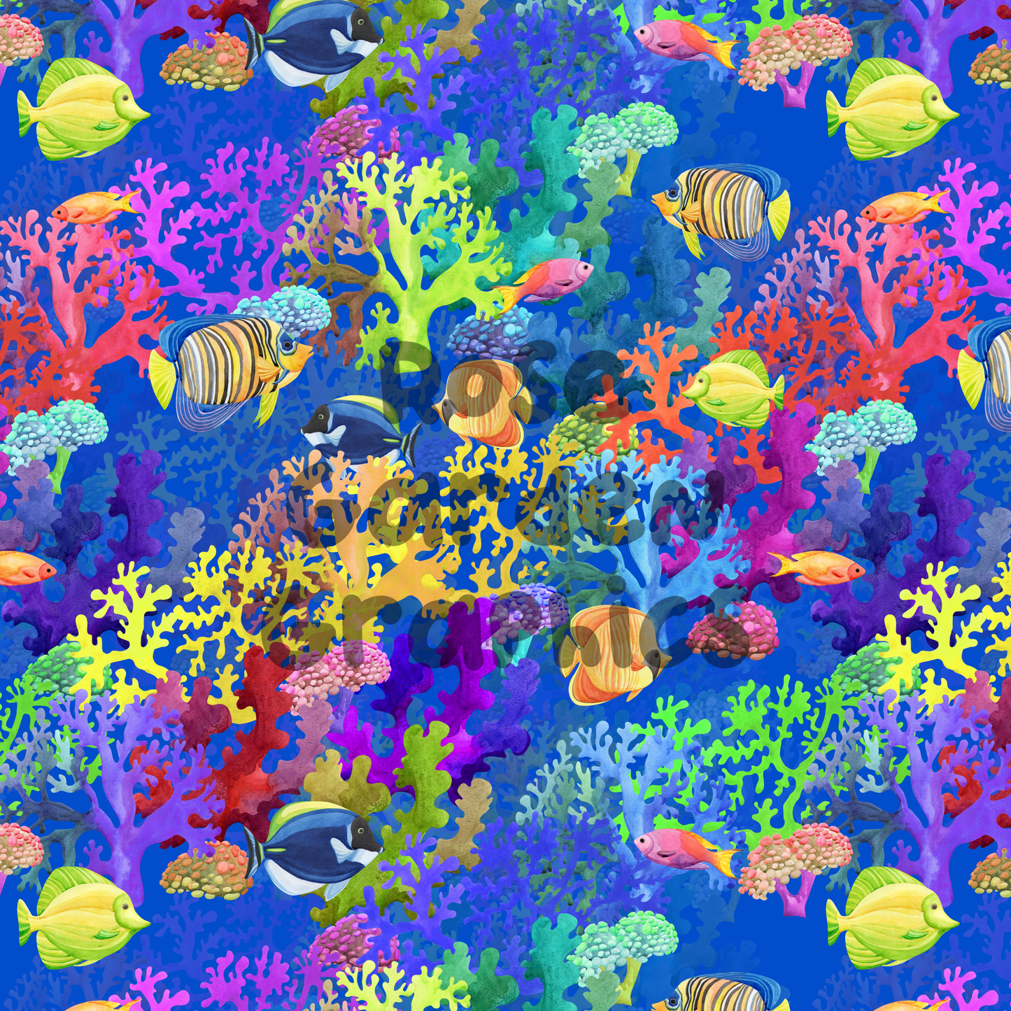 Colorful Coral Seamless Image