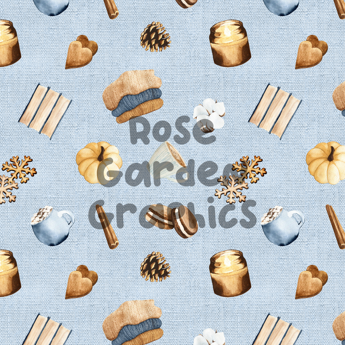 Imagen perfecta de invierno acogedor