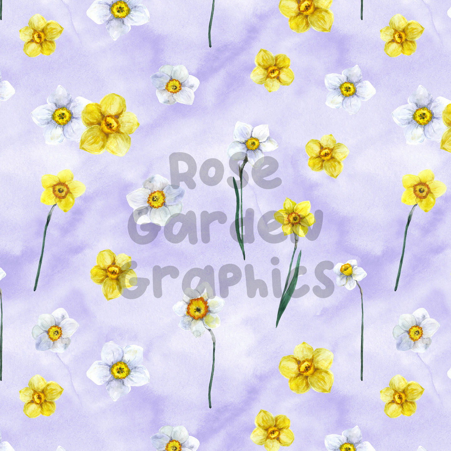 Daffodils Seamless Image