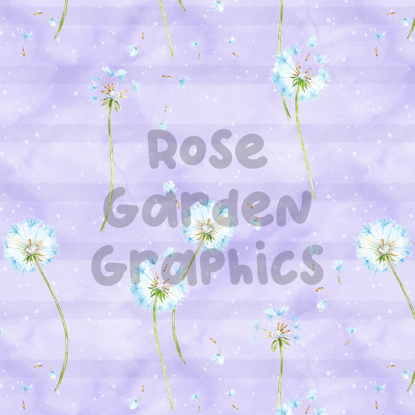 Dandelions Seamless Image