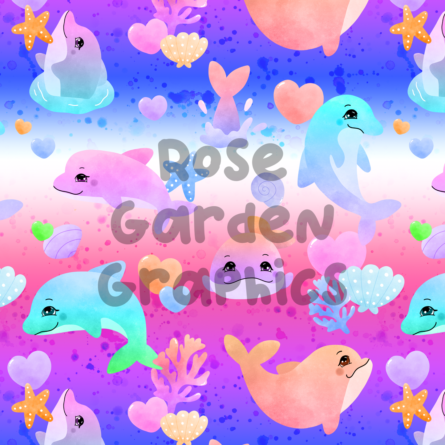 Imagen perfecta del amor de delfines