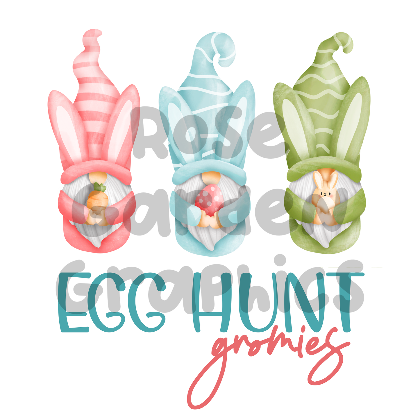 Gnomos de Pascua "Gnomios de caza de huevos" PNG