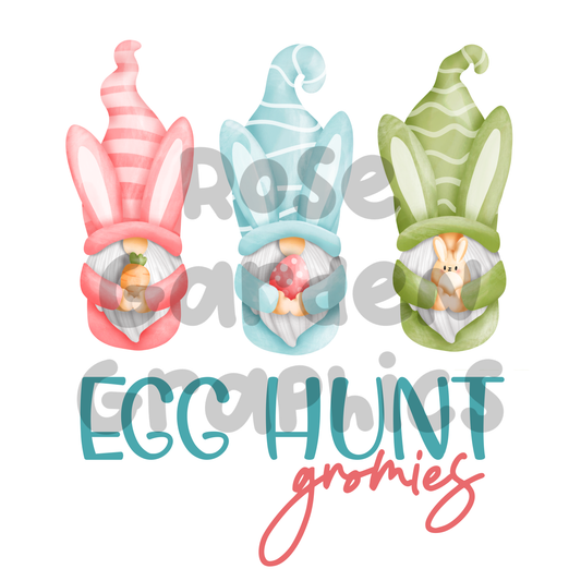 Easter Gnomes "Egg Hunt Gnomies" PNG