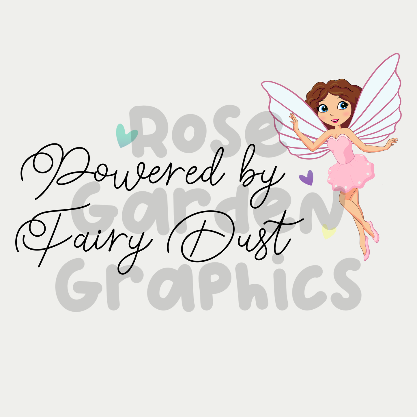 Fairies "Powered by Fairy Dust" 5 PNGs