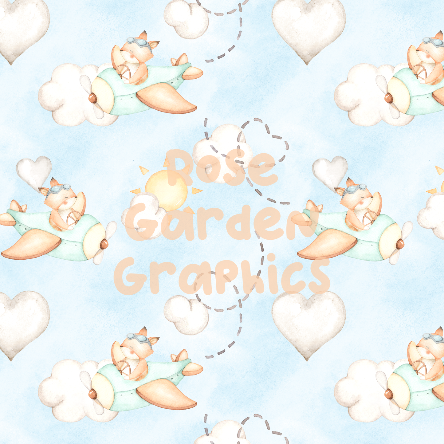 Flying Foxes Seamless Image