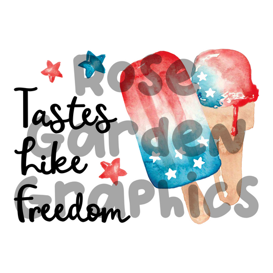 Freedom Freezies "Tastes Like Freedom" PNG