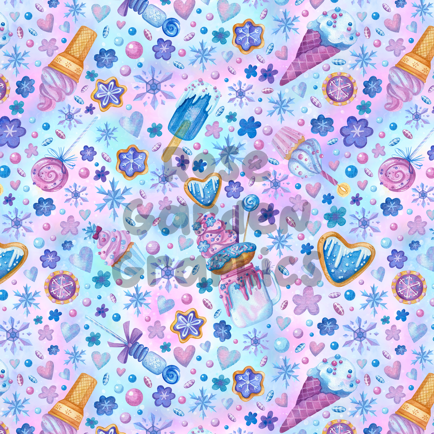 Frosted Treats 2 Seamless Images Bundle