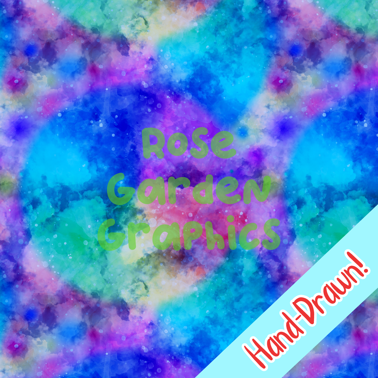 Imagen perfecta de galaxia colorida