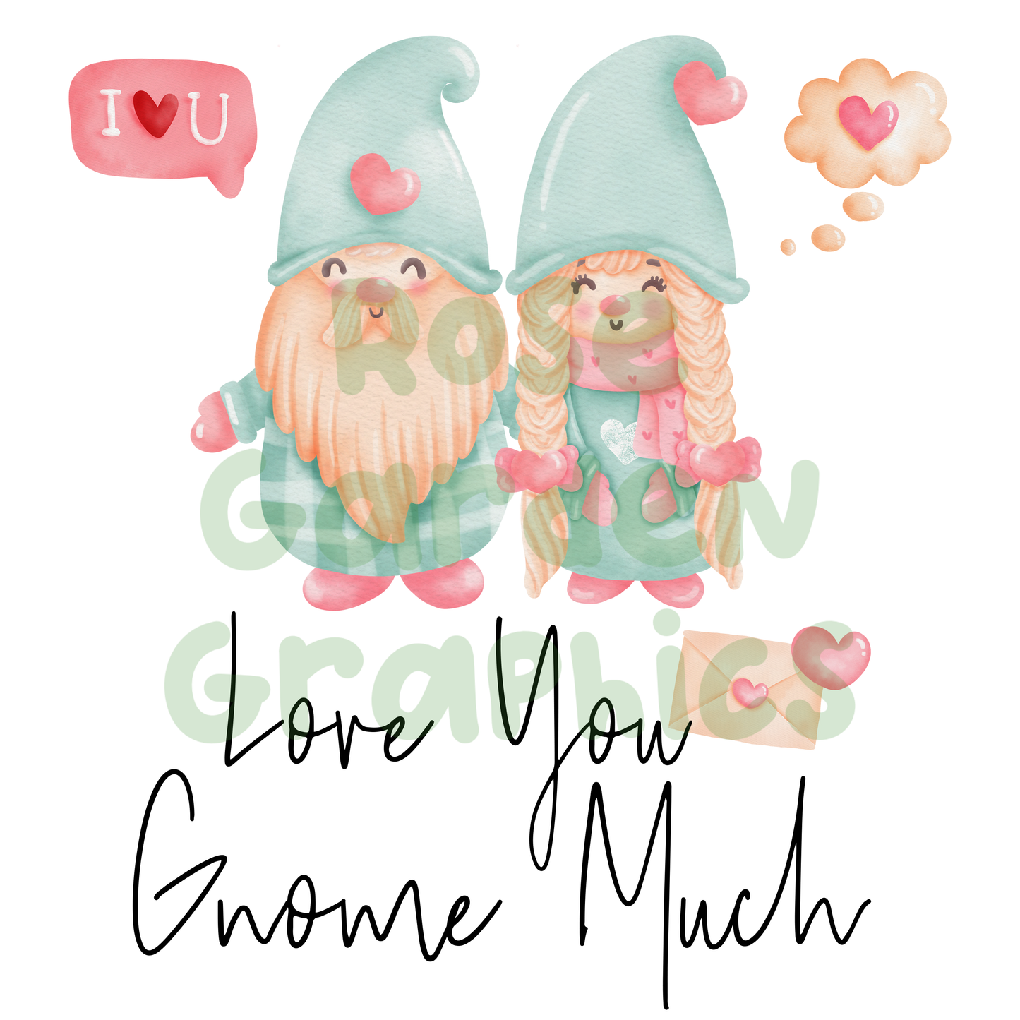 Te Amo Mucho Gnomo PNG