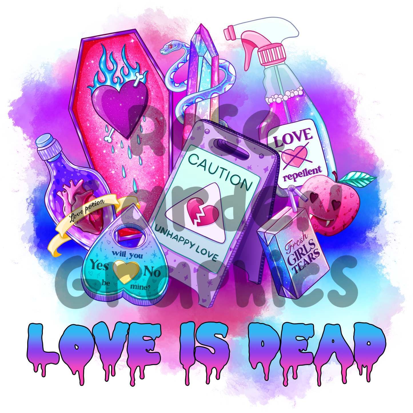 El amor ha muerto PNG