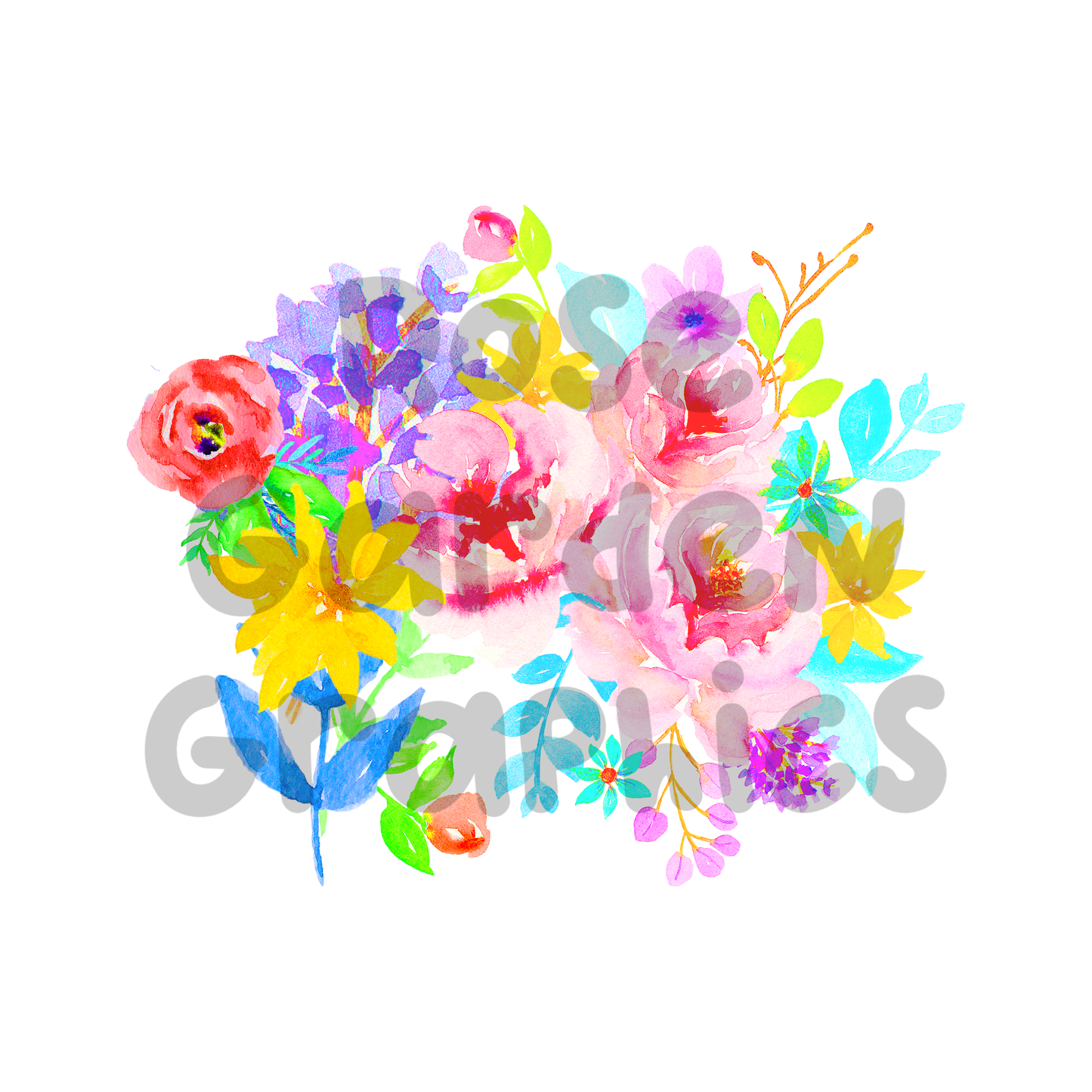 Paquete de 2 PNG "Salvaje y hermoso" de Neon Garden