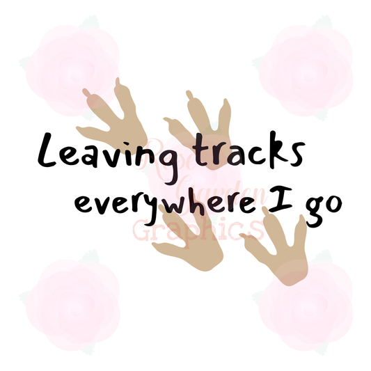 Neutral Dinos “Leaving Tracks Everywhere I Go” PNG
