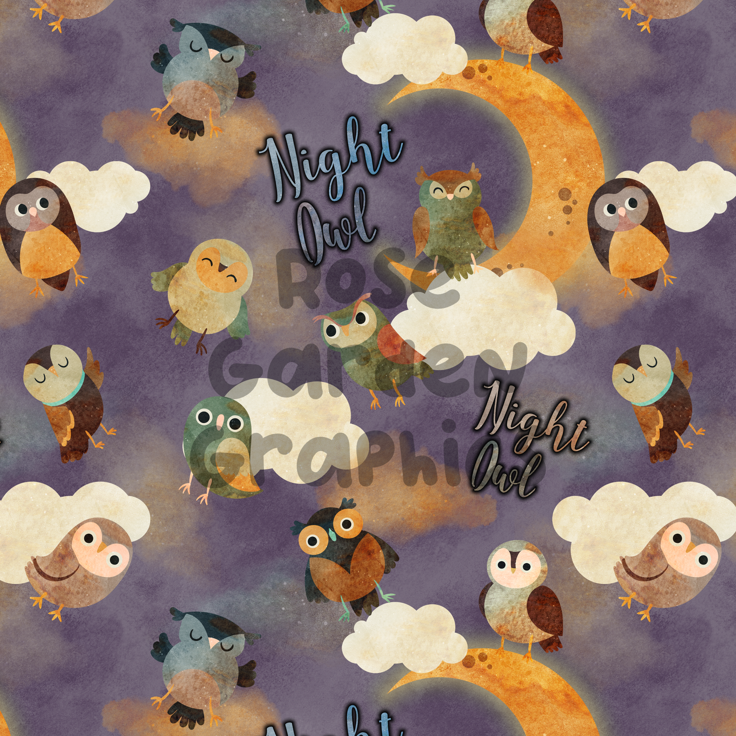 Imagen perfecta del búho nocturno