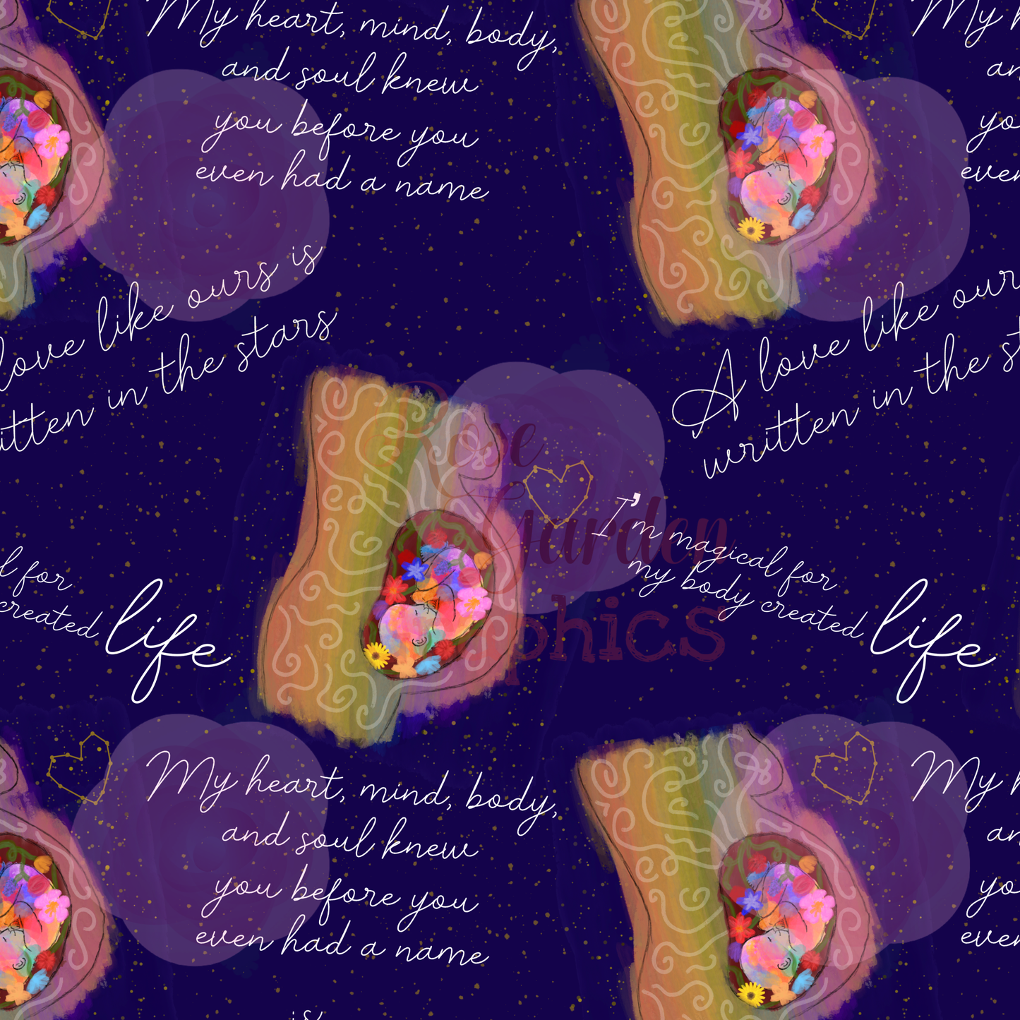 Imagen perfecta del embarazo