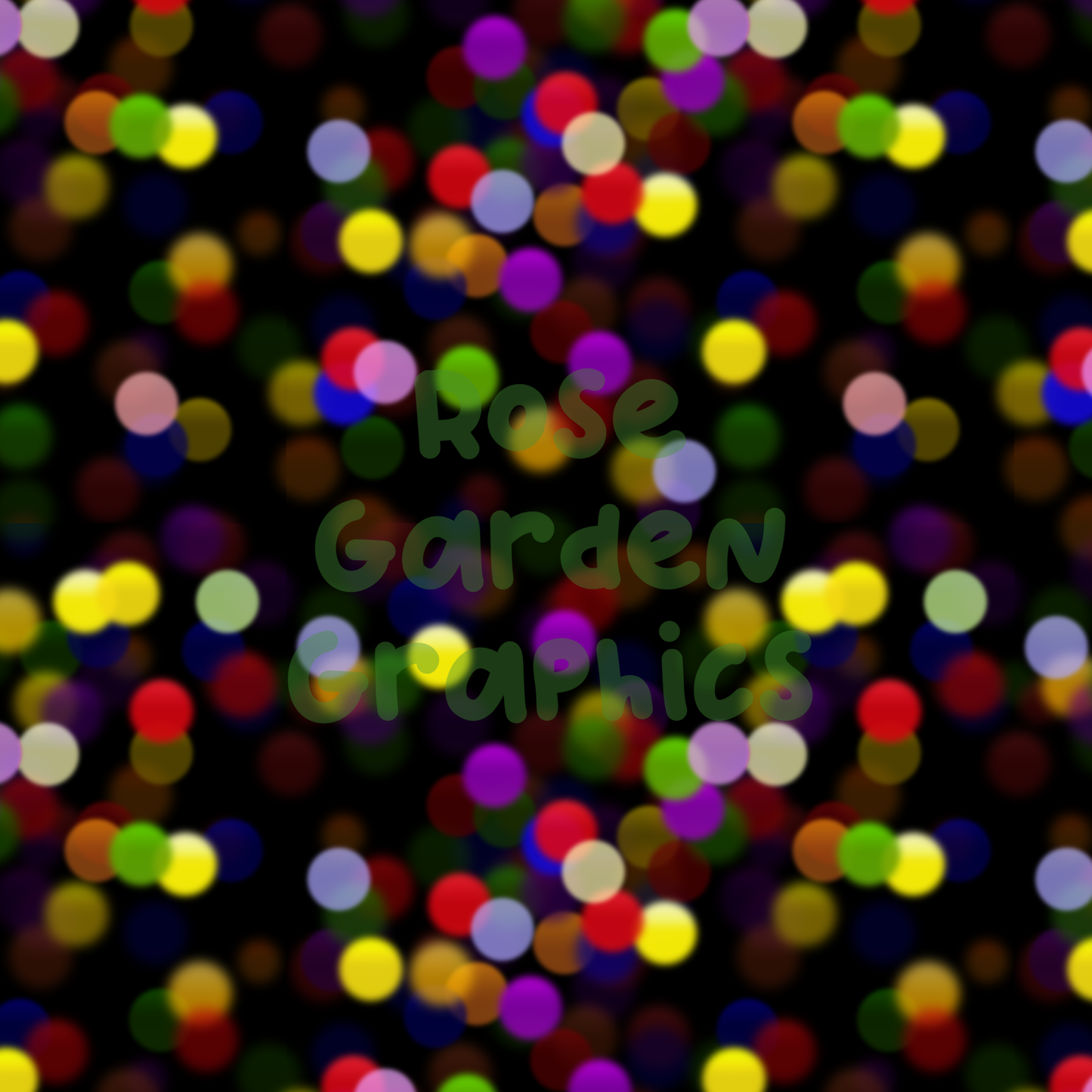 Imagen perfecta de luces de arco iris bokeh realistas