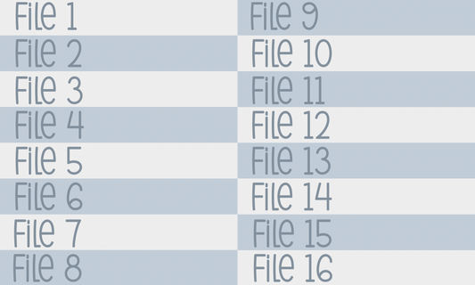 Multi-File 16-in-1 Yard File