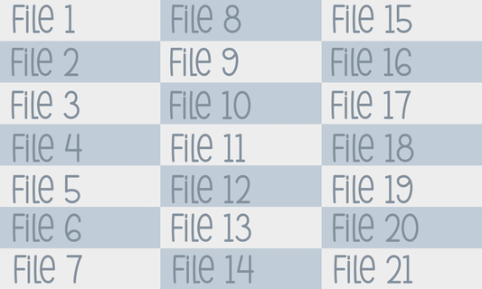 Multi-File 21-in-1 Yard File