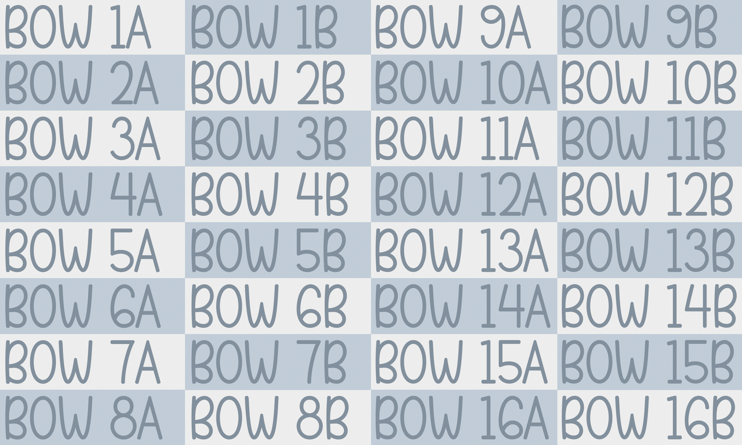 Multi-File 32-in-1 (Two-Tone Bows Split) Yard File
