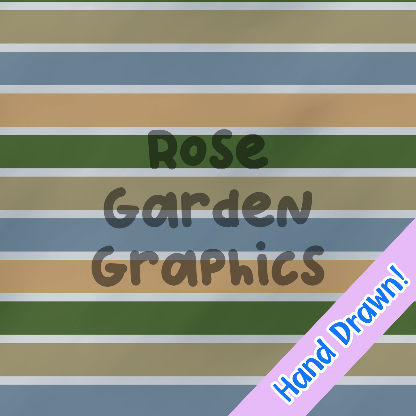 Sea Stars and Hearts Coordinating 2 Seamless Images