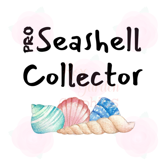 Seashells "Pro Seashell Collector" PNG