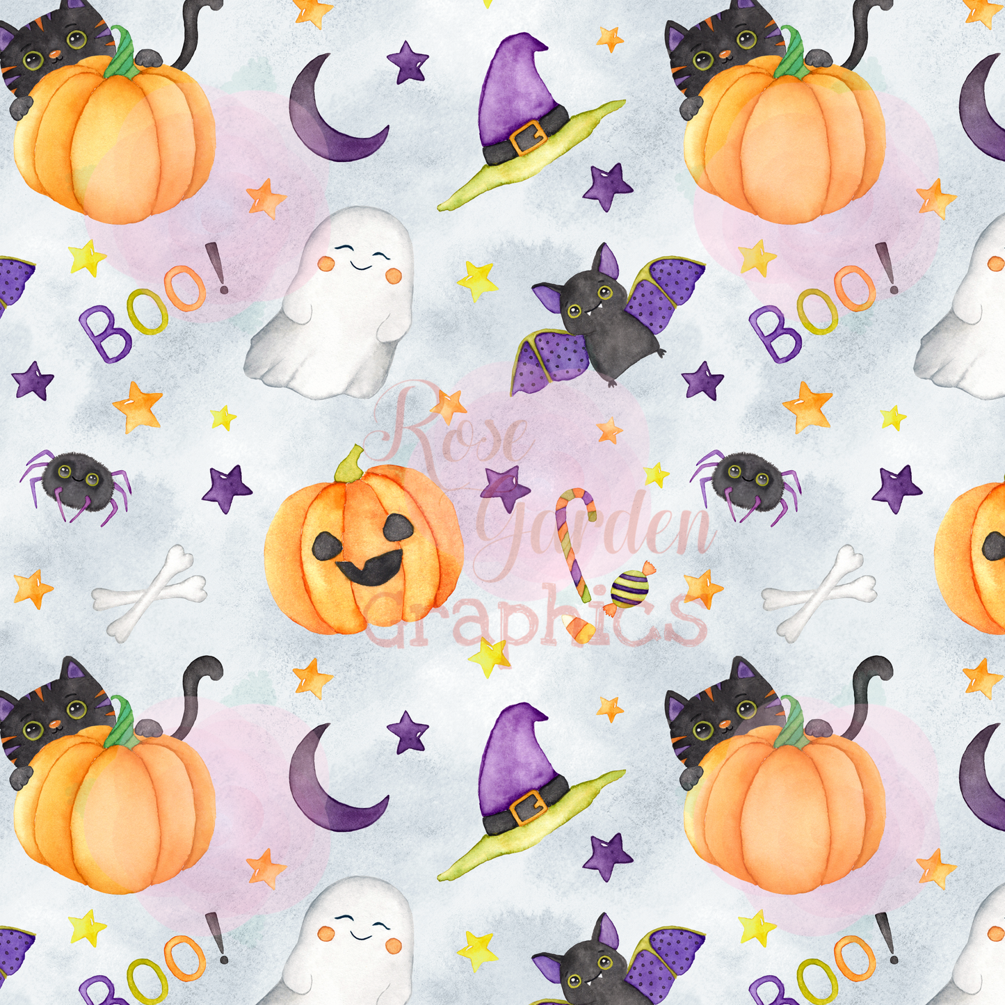 Imagen perfecta de Halloween acuarela espeluznante