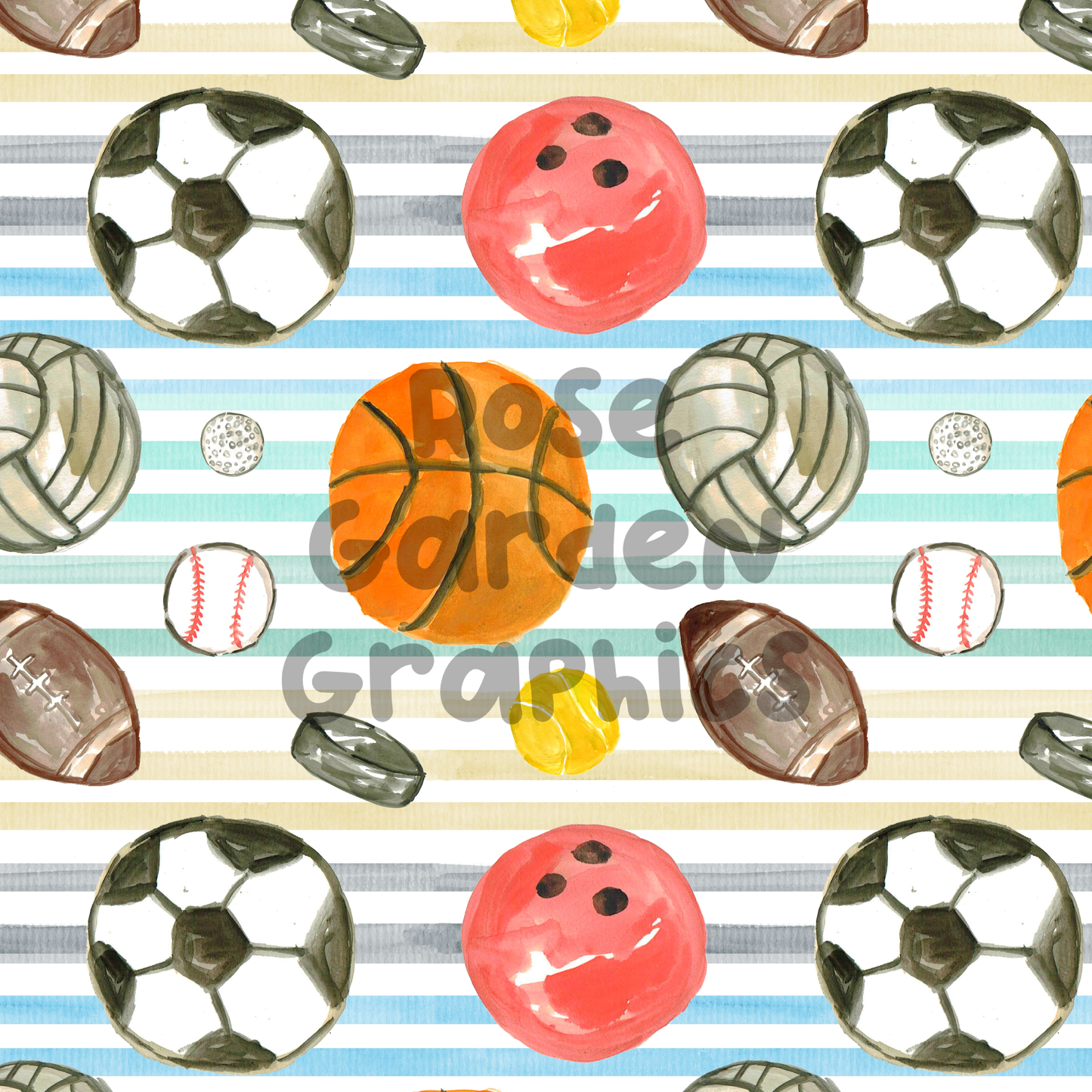 Imagen perfecta de deportes acuarela