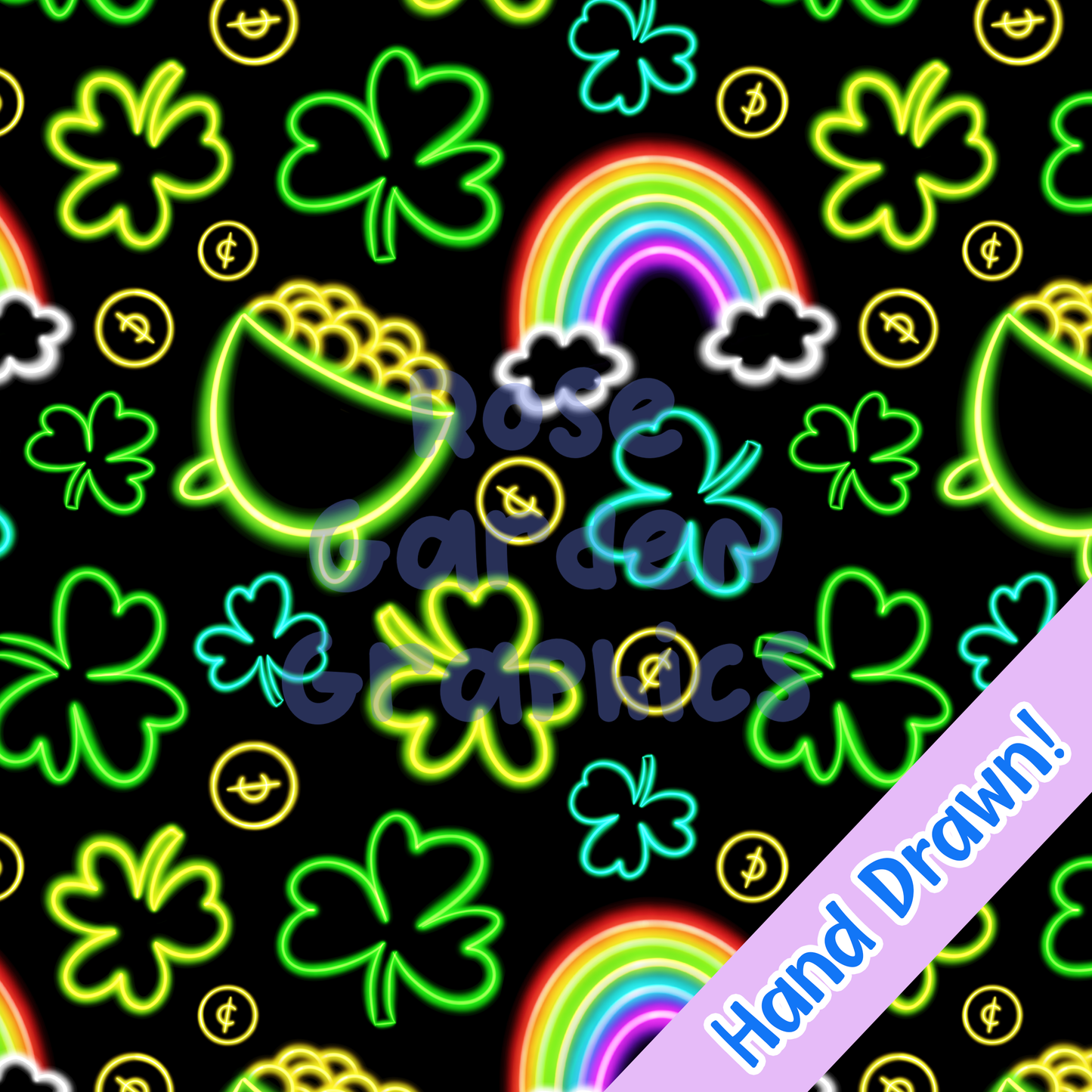 Imagen perfecta del resplandor de San Patricio