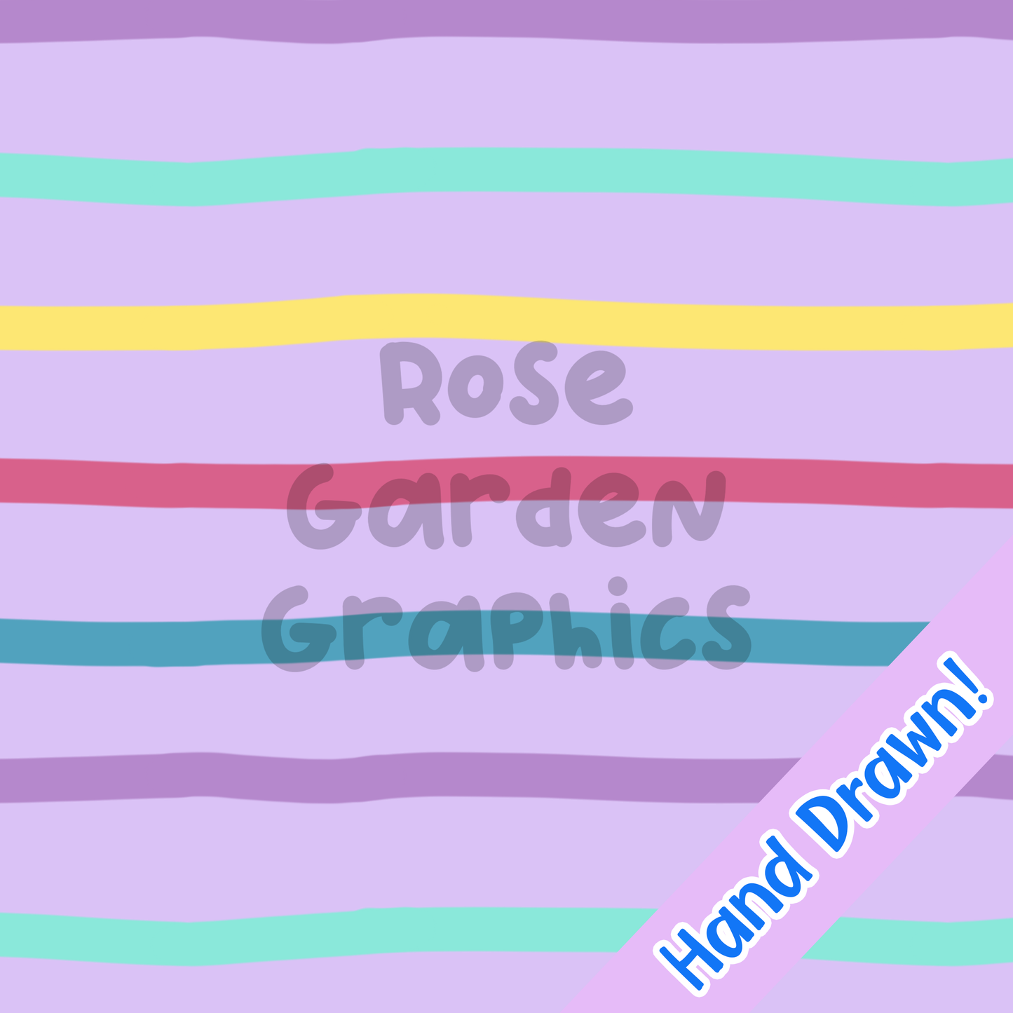 Unicornios y mariposas con rayas pastel que coordinan una imagen perfecta