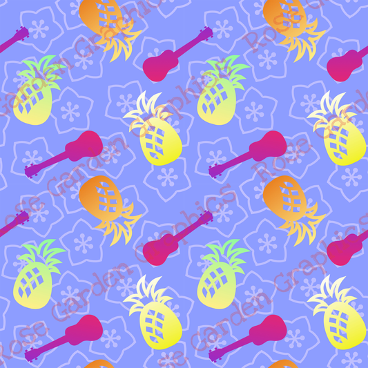 Tropical Pineapple Seamless