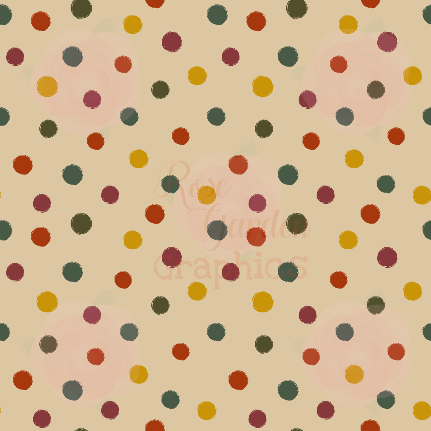 Vintage Spots Seamless Image