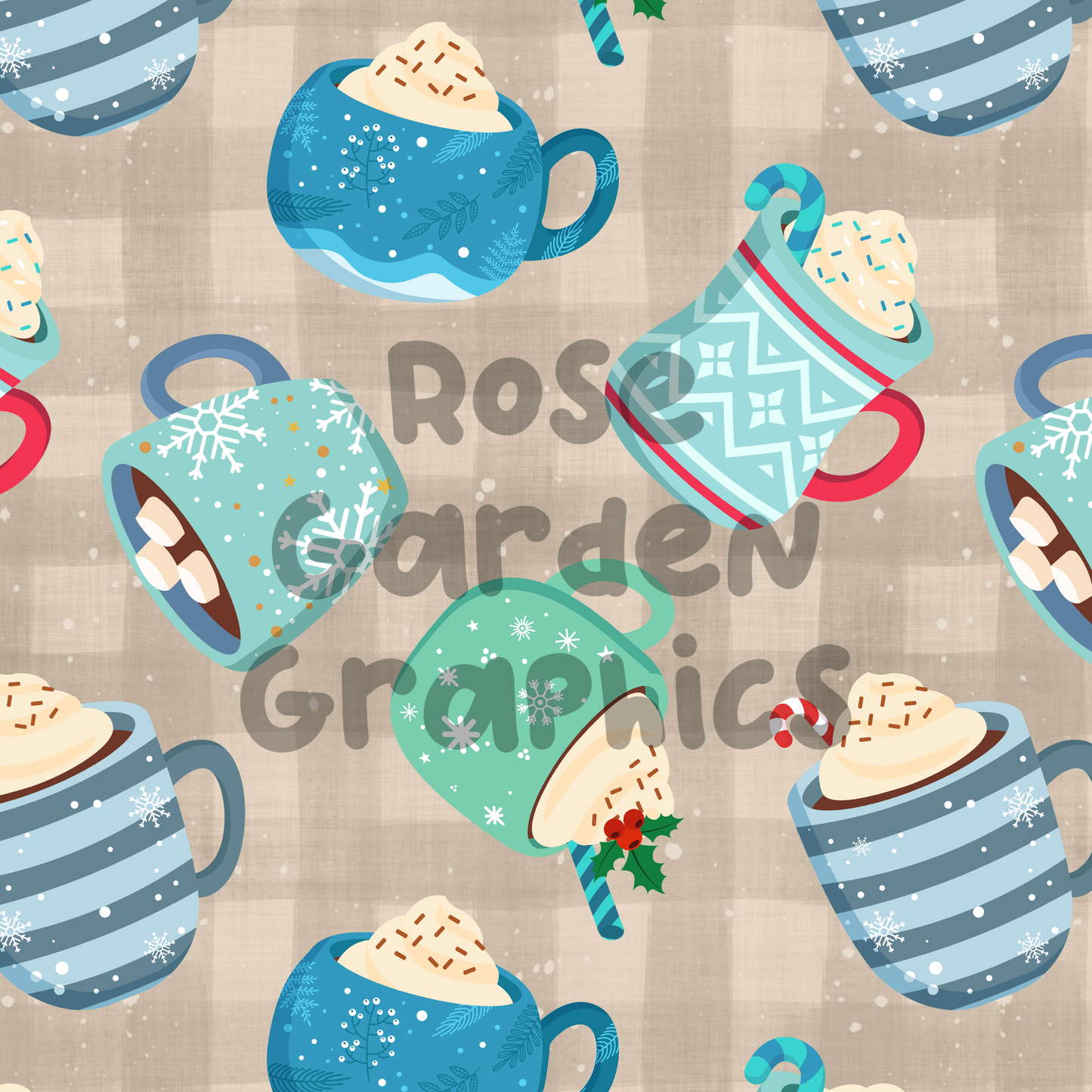 Tazas de invierno imagen perfecta