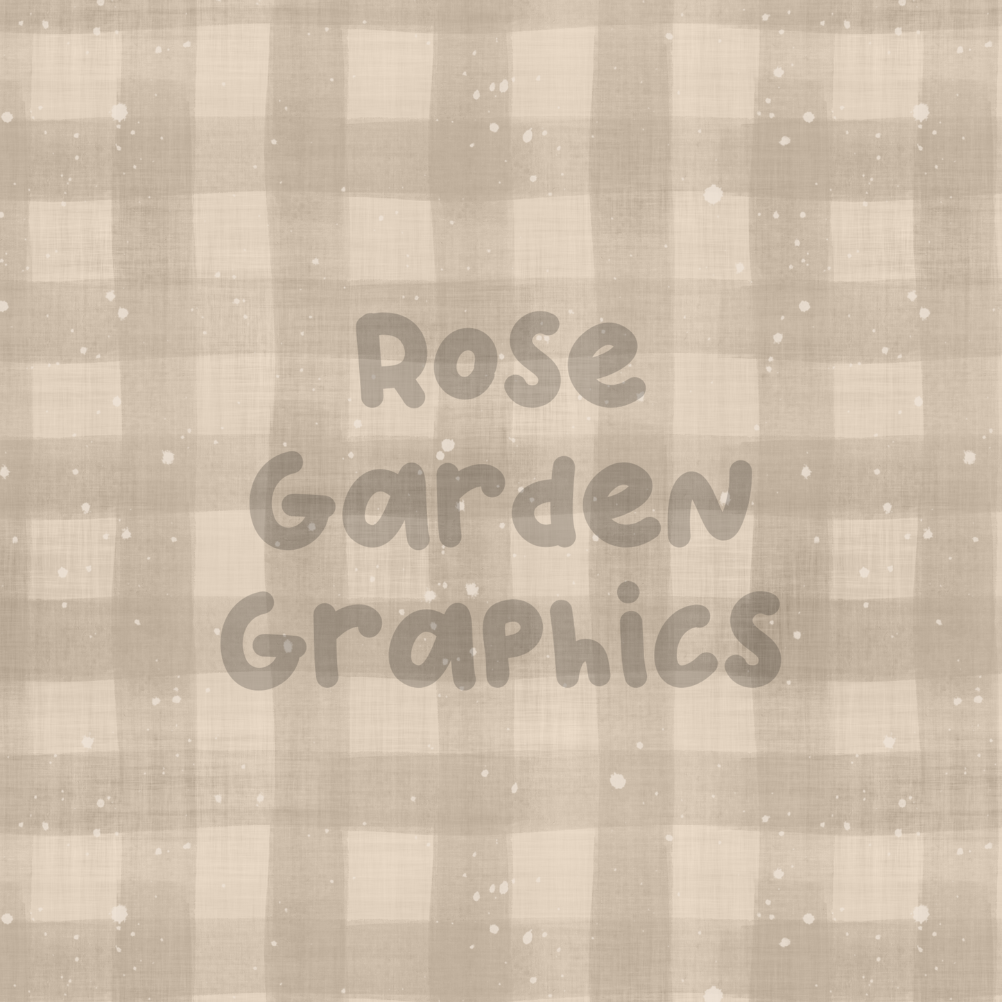 Winter Mugs Gingham Coordinating Seamless Image